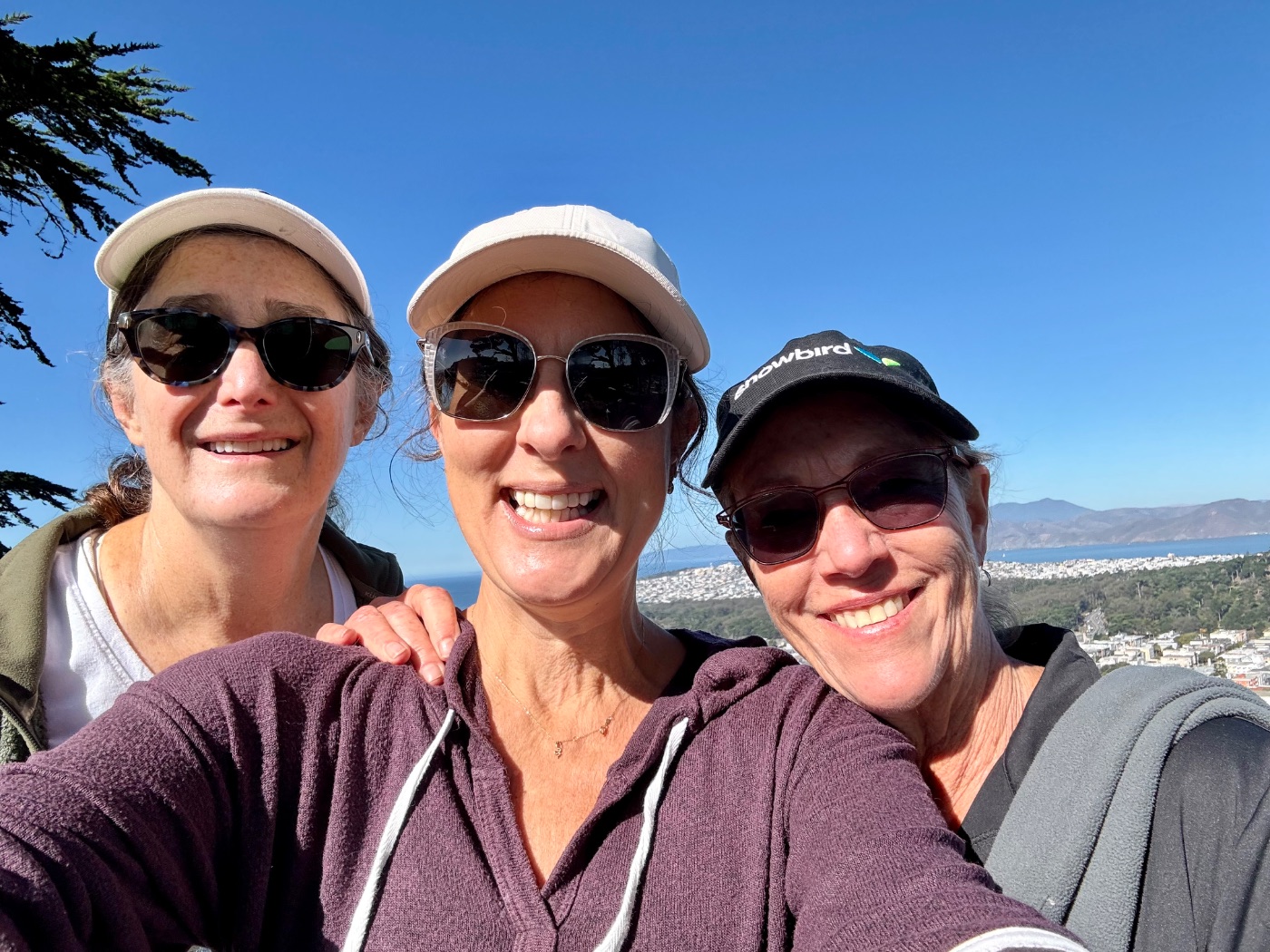 Hiking our beloved mountain with friends